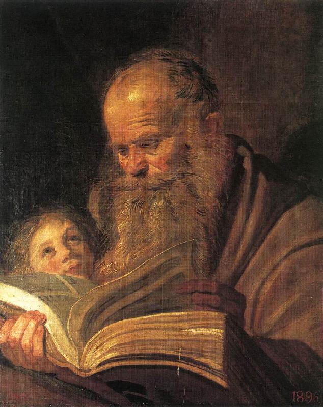 HALS, Frans St Matthew oil painting image